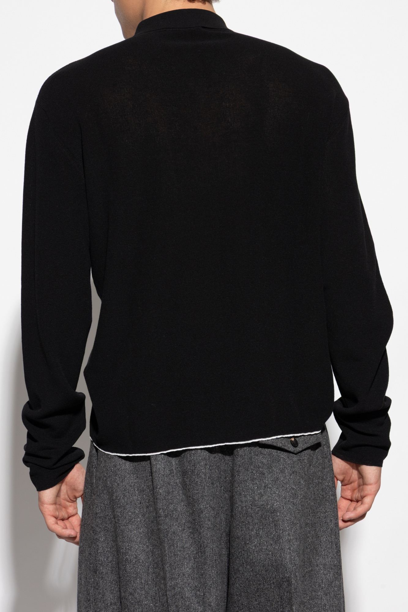 Navy blue Polo 'Tricot' Jacquemus - Vitkac AS